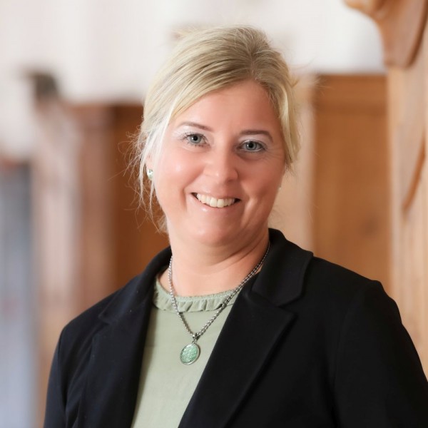 Internatssekretärin Melanie Striegel